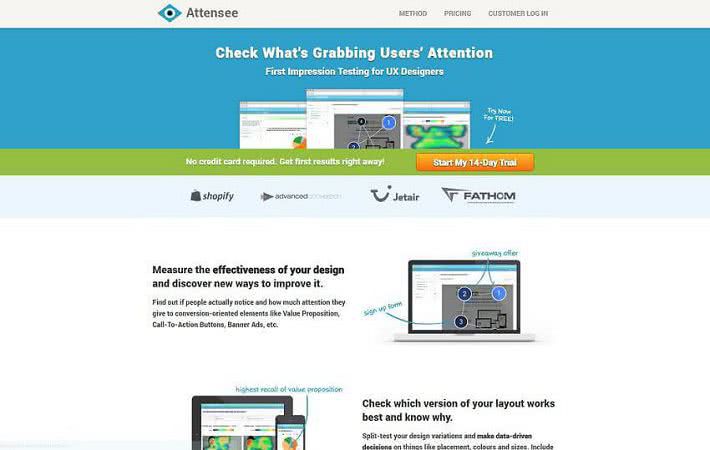 UX дизайн инструмент attensee