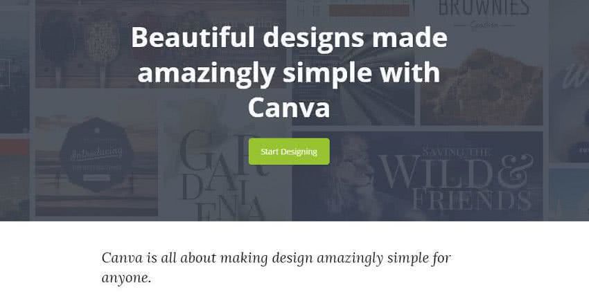 canva создание прототипа сайта онлайн