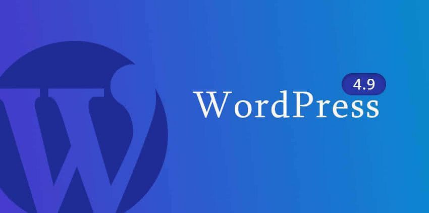 WordPress 4.9 тренд веб разработки 2018