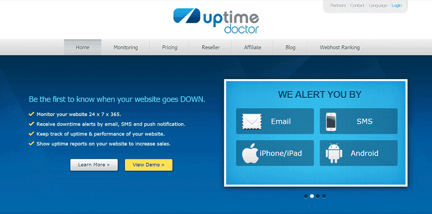 мониторинг сайтов Uptime Doctor