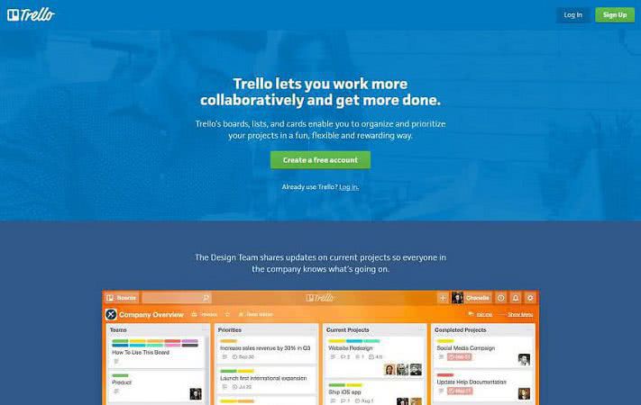 UX инструмент для совместного дизайна trello