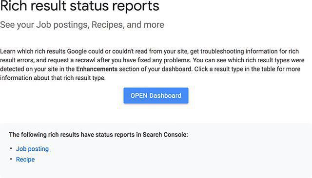 ​В Google Search Console появился новый отчет по микроразметке