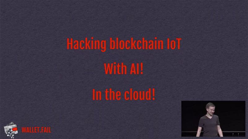 Взлом IoT-устройства на базе блокчейна с помощью искусственного интеллекта в облаке