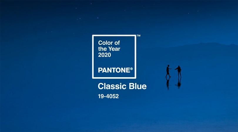 Цвет настроения синий! Как использовать цвет года Pantone 2020 в дизайн-проектах
